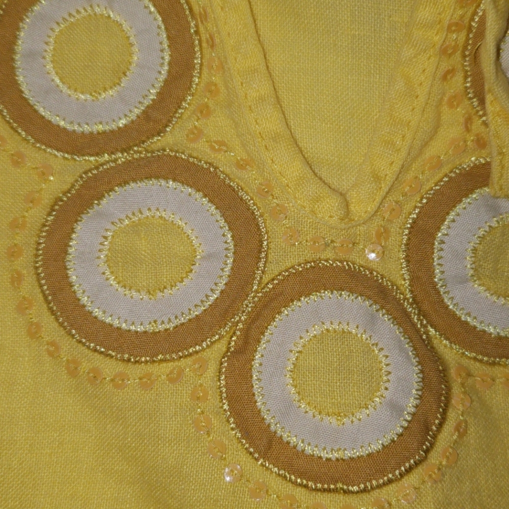 J. Crew small linen summer top